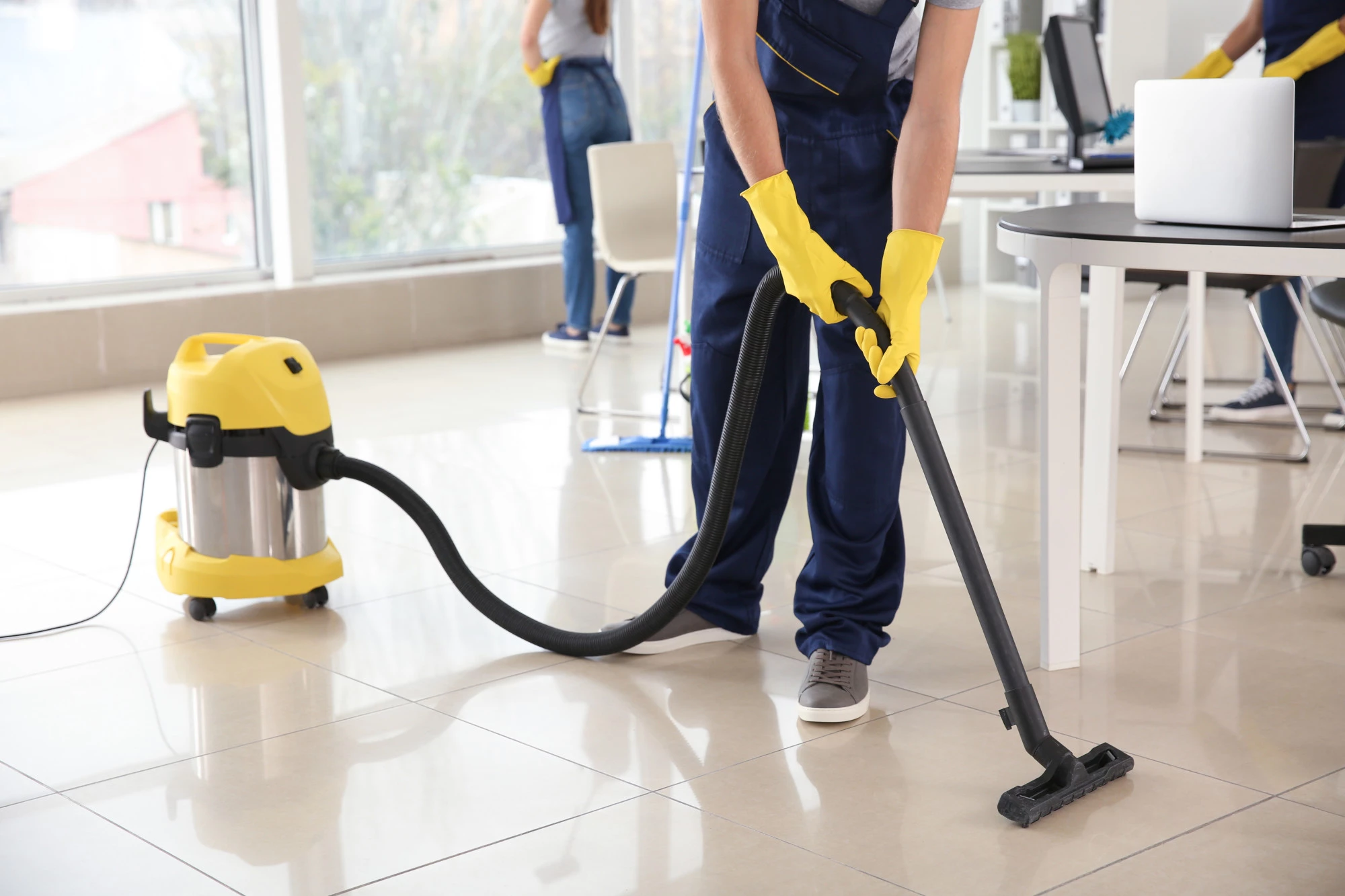Professional Cleaning Services in Action